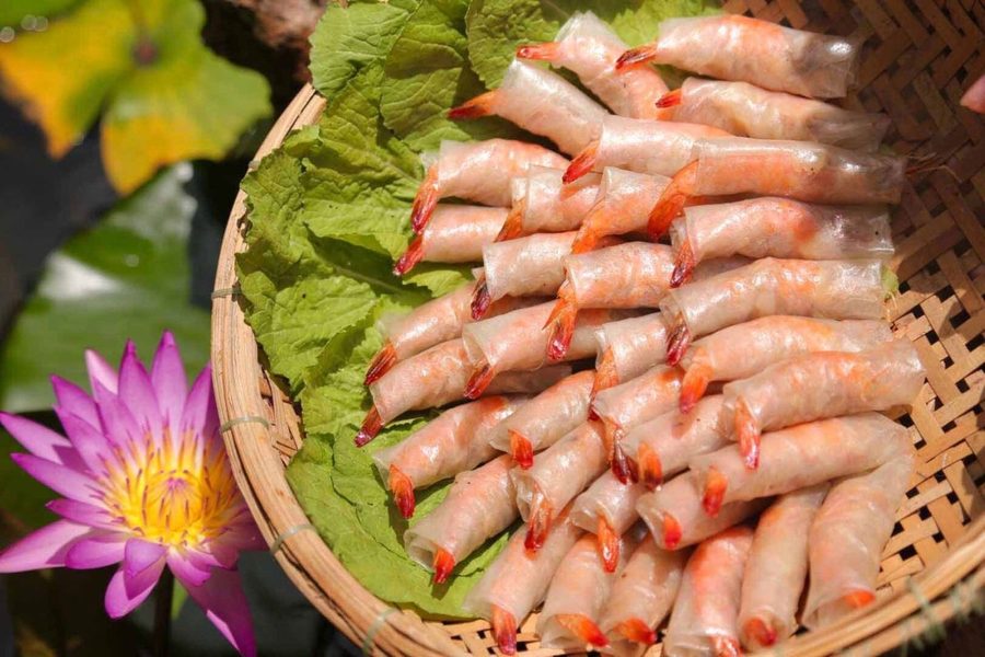 Chả ram tôm đất